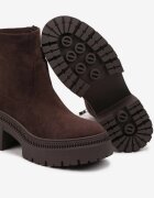  Botine Maro stil Chelsea cu carâmb elastic Heslania