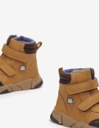  Botine Maro tip trapper închise cu două barete velcro Rata