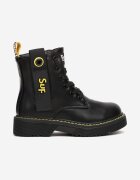  Botine Negre-Galbene worker Ampadia