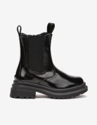  Botine Negre Ghete chelsea Hephzibah