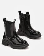  Botine Negre Ghete chelsea Hephzibah