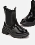  Botine Negre Ghete chelsea Hephzibah