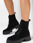  Botine Negre Harnisia