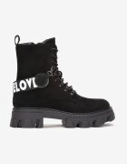  Botine Negre Harnisia