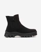  Botine Negre în Stil Cizme Chelsea Sport cu Talpă Groasă Vellinga