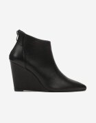  Botine Negre Minimaliste cu platformă și vârf ascuțit Zivizia