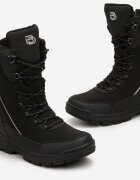  Botine Negre Sport cu carâmb înalt Izolate Fardana