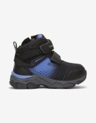  Botine Negru-Albastru cu velcro Zevi