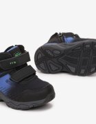  Botine Negru-Albastru cu velcro Zevi