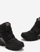  Botine Negru-Roșu până la gleznă cu scai Kalansa