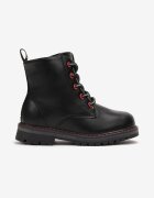  Botine Roșii Metalice Jaylee