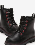  Botine Roșii Metalice Jaylee