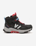  Botine Sport Negre Căptușite și Velcro Ellarria