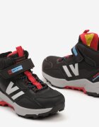  Botine Sport Negre Căptușite și Velcro Ellarria