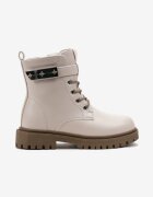  Botine tip bocanc Gri deschis Căptușite Harnia