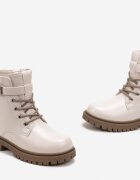  Botine tip bocanc Gri deschis Căptușite Harnia