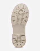  Botine Trapper Albe cu șireturi decorative și blăniță Godhilde