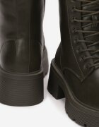  Botine Verzi Worker pe Talpă Groasă Lockharner