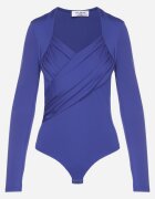 by swan Body Albastru Elegant cu Drapaj Ziellea