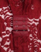by swan Body din dantelă cu fermoar Amisti Bordo