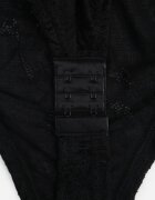 by swan Body din dantelă cu mâneci evazate Melorae Negru