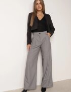 by swan Body elegant din dantelă cu decolteu în V Abrea Negru