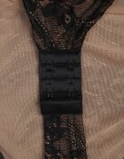 by swan Body elegant semitransparent din dantelă Aneila Negru