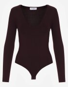 by swan Body Mov cu Decolteu în V și Mânecă Lungă Zailea
