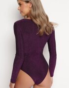 by swan Body mov sclipitor cu decolteu adânc Tialeta