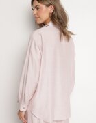 by swan Cămașă clasică roz deschis oversize cu buzunar Liorea