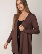 by swan Cardigan din bumbac fără închidere cu croi minimalist Cilira Maro