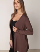by swan Cardigan din bumbac fără închidere cu croi minimalist Cilira Maro