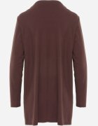 by swan Cardigan din bumbac fără închidere cu croi minimalist Cilira Maro