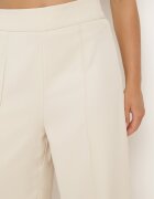 by swan Pantaloni Bej cu croială largă de costum cu talie înaltă Rissetta