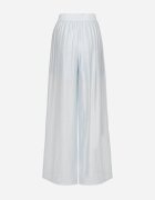 by swan Pantaloni Palazzo Albastru deschis cu croială largă cu elastic în talie și talie înaltă Jenanetia