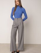 by swan Pulover Albastru Guler înalt slim fit Ryler