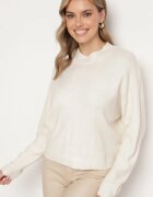 by swan Pulover Bej deschis Clasic cu Lână Sassitha