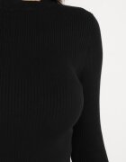by swan Pulover Clasic Negru cu Viscoză Valentivra