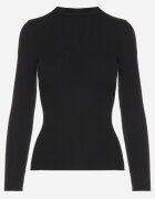 by swan Pulover Clasic Negru cu Viscoză Valentivra