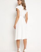 by swan Rochie Albă Tip Cămașă Phinitrite