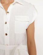 by swan Rochie Albă Tip Cămașă Phinitrite