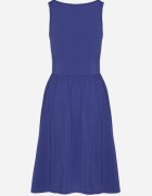 by swan Rochie Albastră din Viscoză cu croială Cloș Edivane