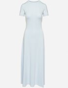 by swan Rochie albastru deschis cu croială cambrată cu mânecă scurtă Liravise