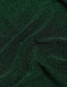 by swan Rochie Asimetrică Verde Maxi cu fusta evazată și decupaj cu sclipici Acaisa