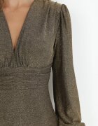 by swan Rochie Aurie de seară cu decolteu adânc Olami