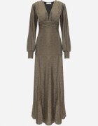 by swan Rochie Aurie de seară cu decolteu adânc Olami