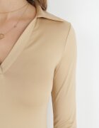 by swan Rochie bej cu guler Celle
