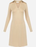 by swan Rochie bej cu guler Celle