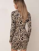 by swan Rochie Bej-negru Mulată Carna