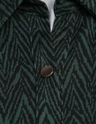 by swan Rochie Cămașă Cloche Verde închis cu cordon Cheresin